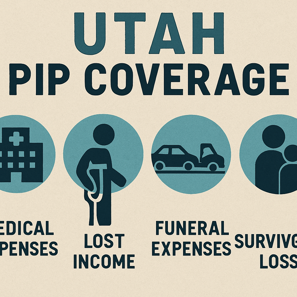 Image depicting Utah's PIP coverage components